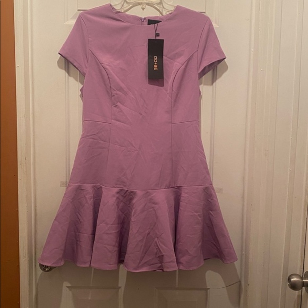 DO+BE Mauve Short Sleeve Dress